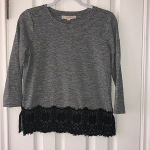 Ann Taylor Loft 3/4 sleeve Top